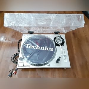 Technics 1200 professional DJ turntable.